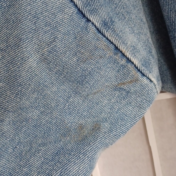 Denim Casual Parka Jacket With Hoodie - Picture 8 of 14